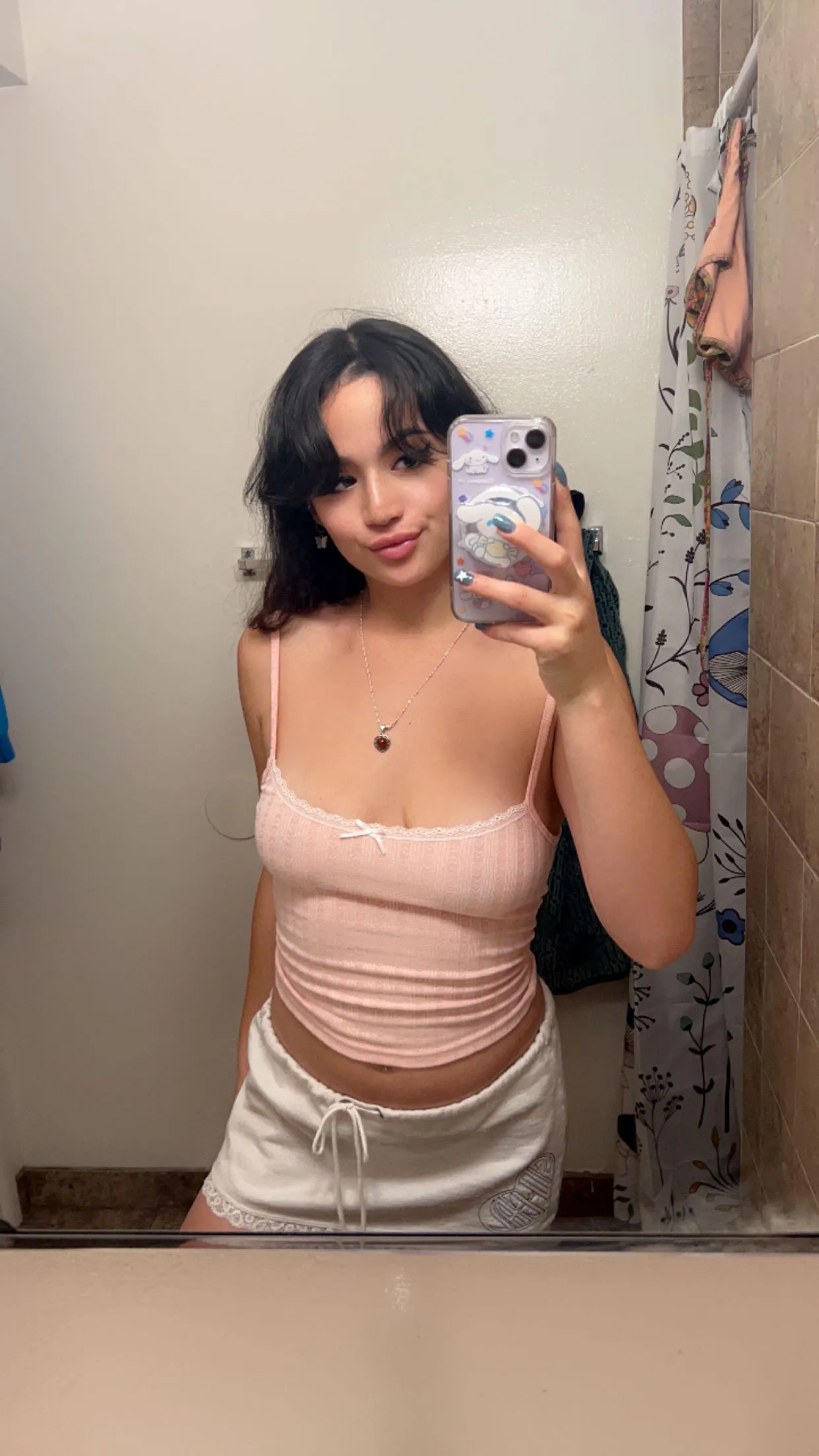 Pink crop top monday by gentlegigii