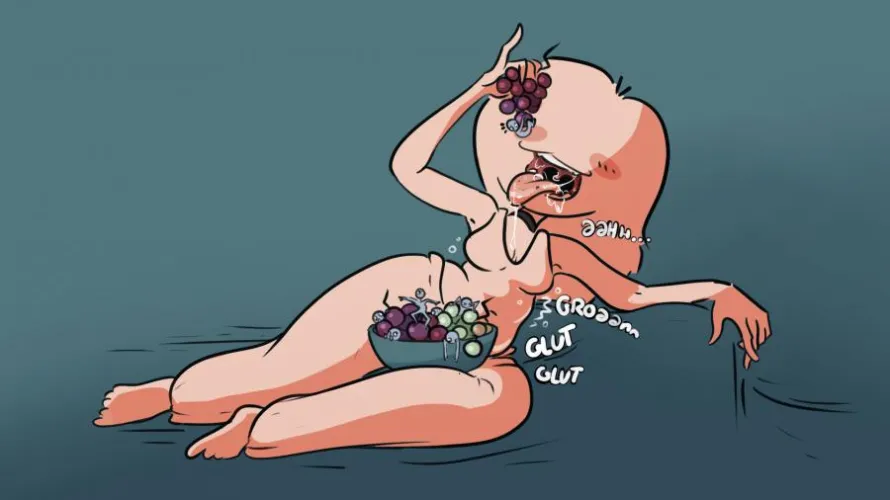 Thumbnail Embracing the Sweetness: Exploring the Love of Grapes by Dry-Initiative-3632 in the Vore Category