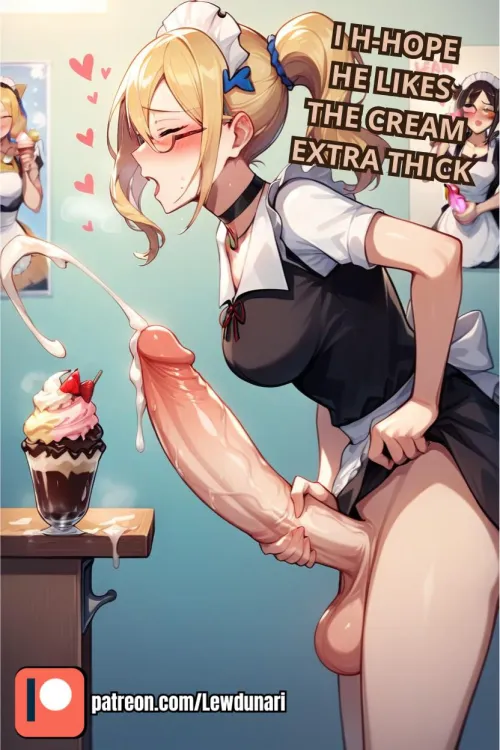 Thumbnail Futa Ice Cream Shop Job: A Tempting Tale by Lustynari in the Futadomworld Category