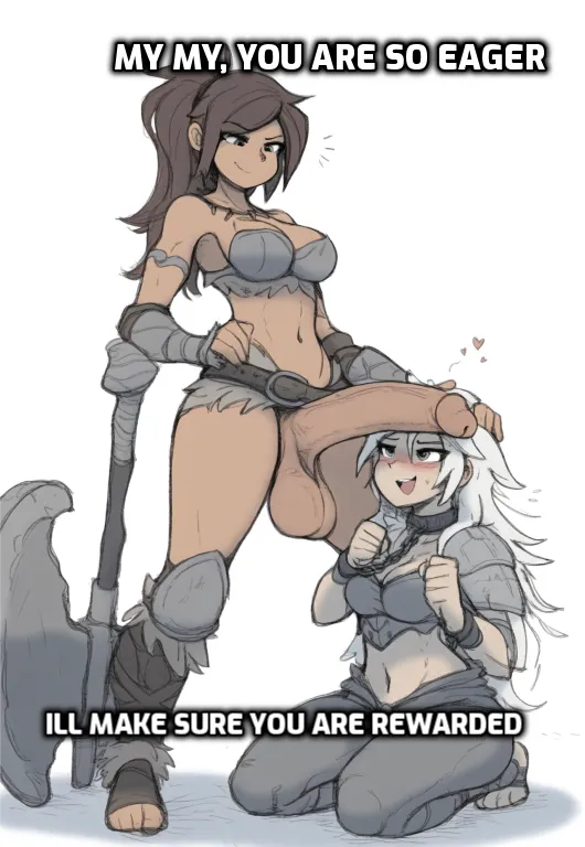 Futa mistress are nice tamers by Realistic-Money-2283