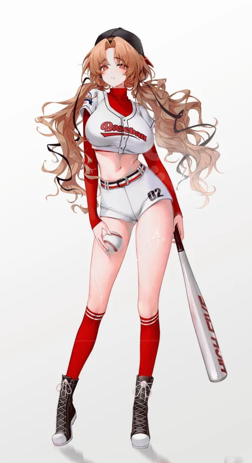 Thumbnail Aesthetic Softball Midriff Showcase by Author CheetahSperm18 in the AnimeMidriff Category