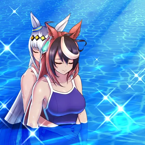 Thumbnail Hug Uma Musume Pretty Derby: A Heartwarming Yuri Story by rovidee