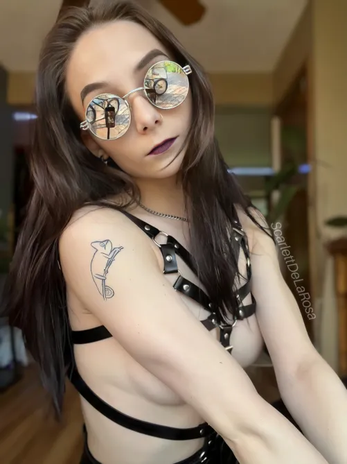 Thumbnail Unleash Submission: A Seductive Tale by ScarlettDeLaRosa from LadiesInLeather Collection