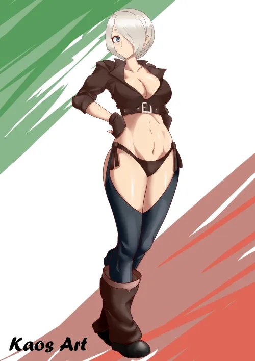 Thumbnail Angel from KOF kaosart: A Detailed Art Overview by Terran117 in the Fitdrawngirls Category