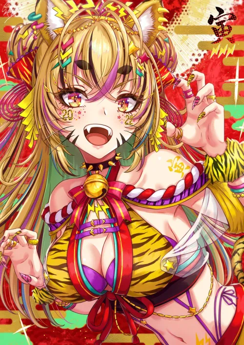 Thumbnail Tiger Girl Original: A Nekomimi Tale by Keyblade_Yoshi
