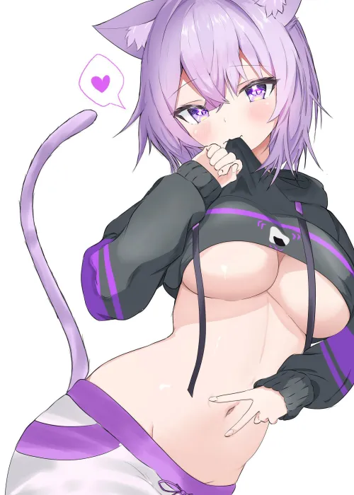 Thumbnail Nekomata Okayu: A Nekomimi Delight by SnolleBolle1969