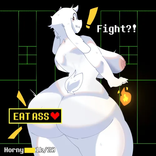 Thumbnail Toriel Frisk Peach Nude Art: Let's Explore the Sensual Side by vickyy2k | UnderTail Category