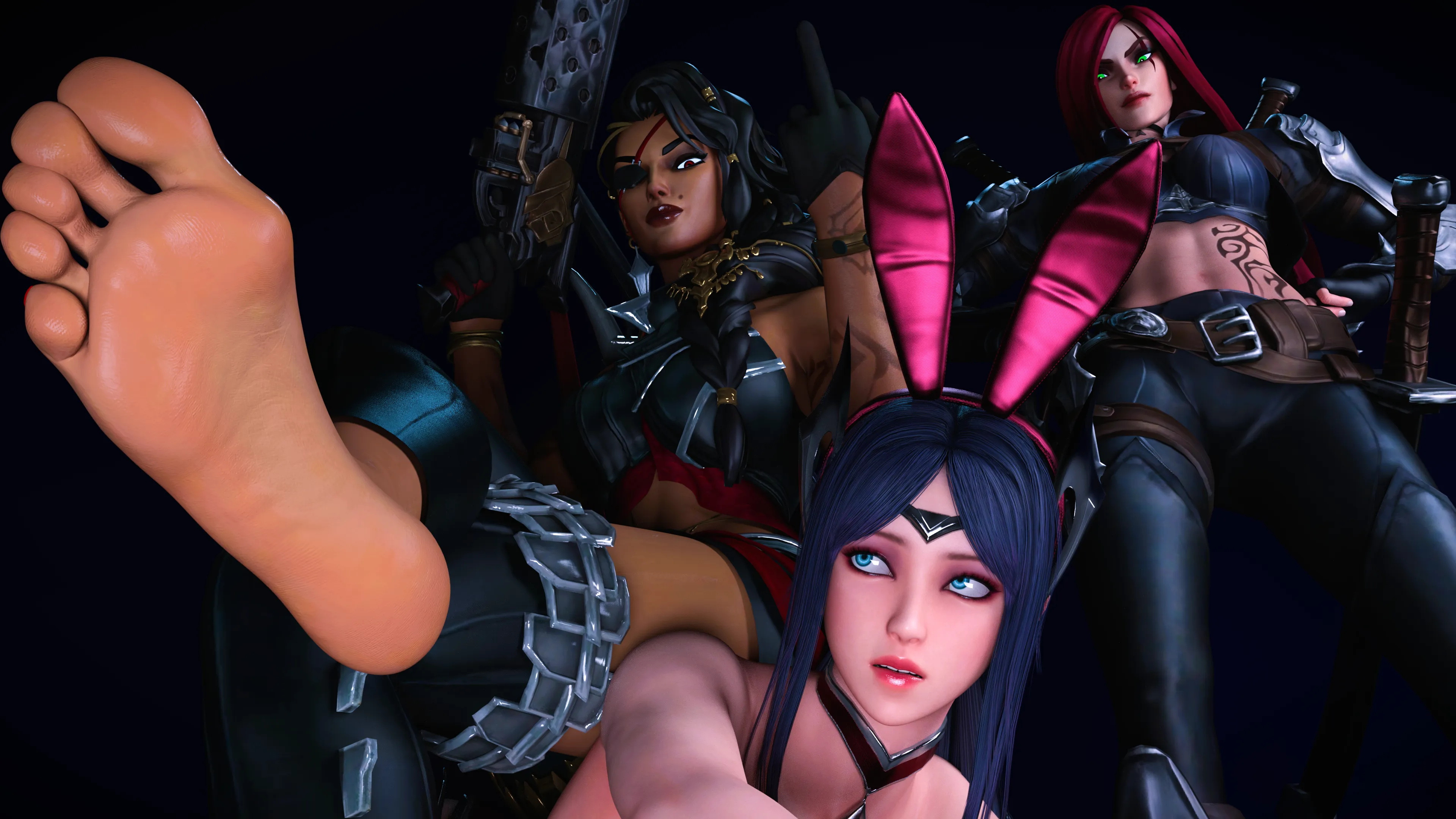 Irelia in slavery League of Legends Artist afu7777777 by ComaOfSouls