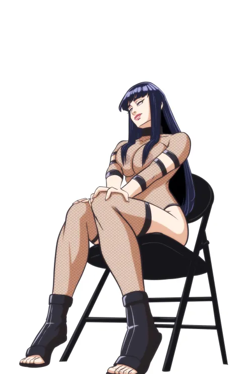 Thumbnail Title: Sensual Hinata Artwork by Illustrator Illustravitor | Naruto Hentai Category