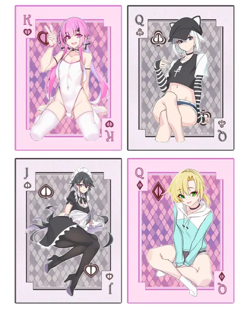 Thumbnail Girls Girls Girls Official Playing Cards Review by msa208 from CuteTraps Category