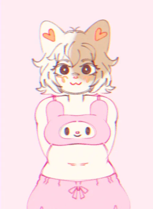 Thumbnail Furry Art: Adorable Doodle of My Fursona by Sorvetinho