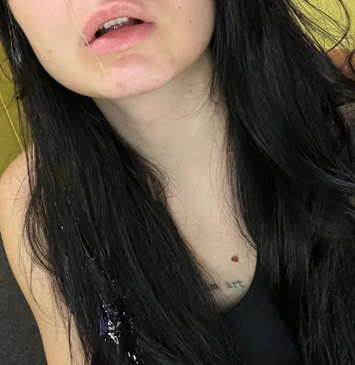 Thumbnail Wet with Cum: A Raven-Haired Beauty Shares Her Naughty Confession by _star_sky