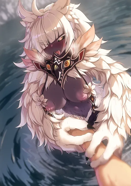 Thumbnail Encounter with a Bunyip: A MonsterGirl Tale by Pythiau