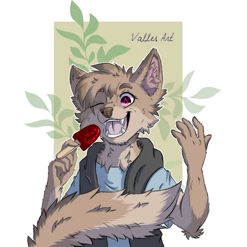 Thumbnail Ice Cream Art by VallesGames: A Deliciously Creative Take on Furry Characters