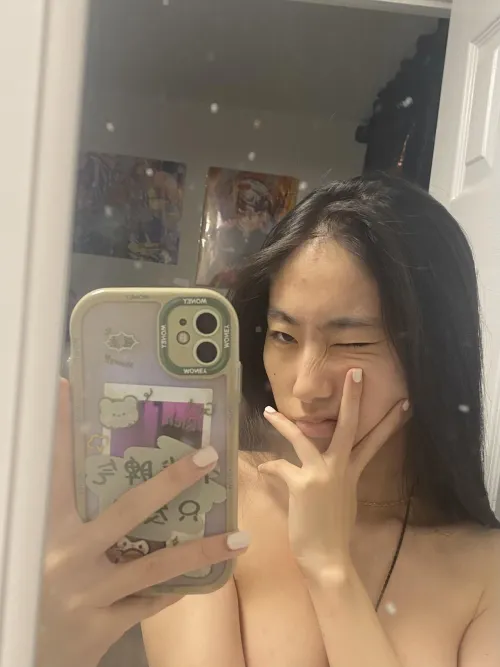 Thumbnail Mirror Selfie by lycheecheebb: Exploring Asian Beauty in asiansgonemild Category