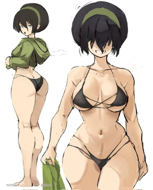 Thumbnail Sexy Toph Rakeemspoon Art: Exploring Rule 34 in Avatar The Last Airbender by This-Gift-3075