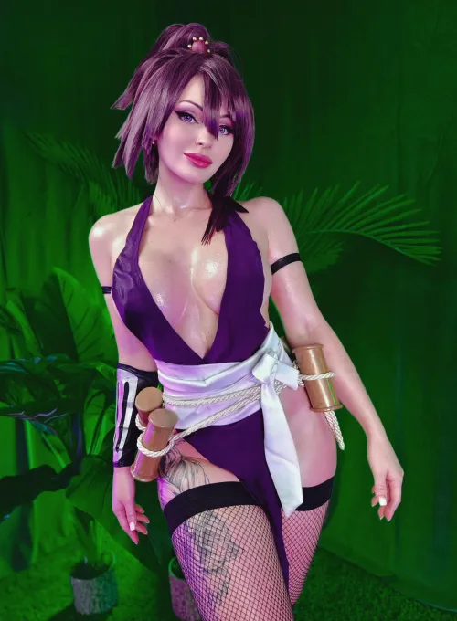 Thumbnail Yuzuriha Cosplay from Hells Paradise by Sonya Vibe: Stunning NSFW Costume Reimagined