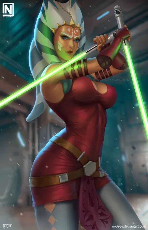 Thumbnail Ahsoka NOPEYSn: Exploring the NSFW Side of Star Wars by DeeMinister