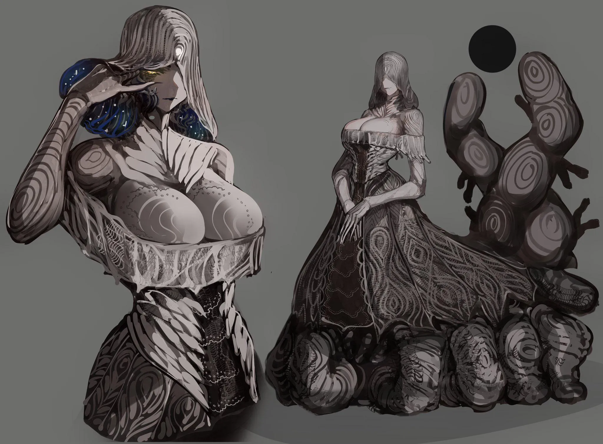 Metyr Mother of Fingers Elden Ring TomatoLover16 by RyanLikesArt