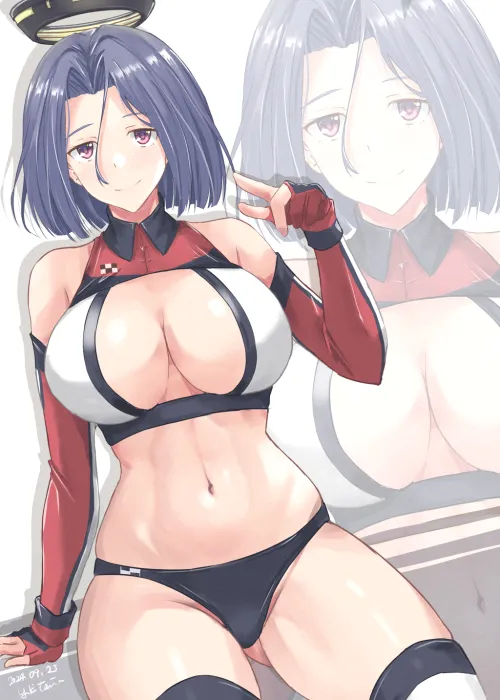 Thumbnail Race Queen Tatsuta Yuuki Taira KanColle: Exploring the Stunning Artwork by llamanatee in the Animemidriff Category