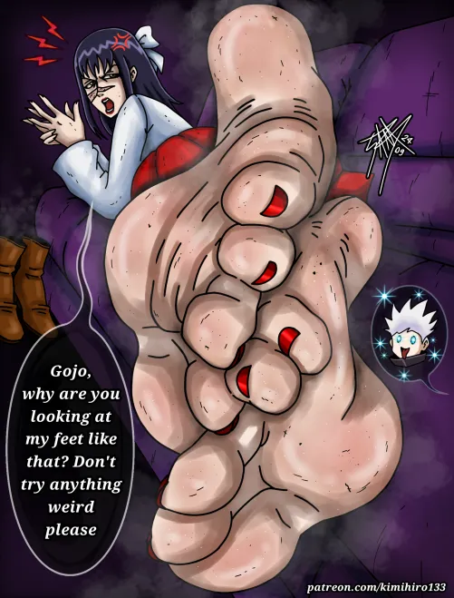 Thumbnail Utahime Feet - Jujutsu Kaisen Fan Art by Kimihiro133sm | Rule34Feet Category