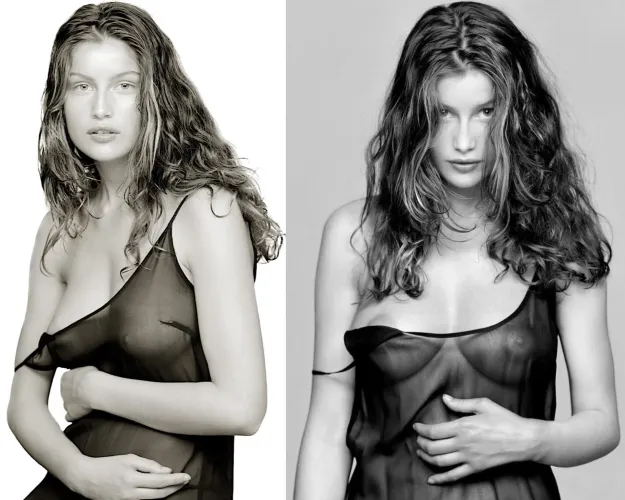 Thumbnail Exploring the Sensational Style of Laetitia Casta in the 1990s by MAILERDAEMONDOTCOM - A Nostalgic Journey in the World of Fashion and Beauty