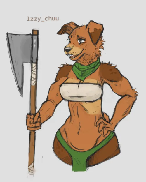 Thumbnail Vibrant Furry Commission by Next_Service_8265: A Stunning Artistry Display