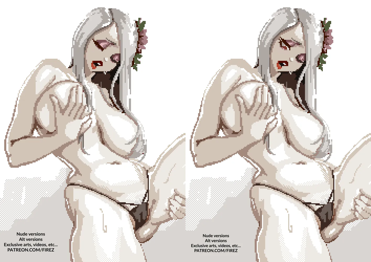 Pixel art sketch More in the replies by Firez_hn