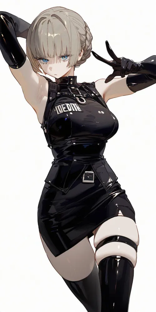 Thumbnail Stunning Tight Black Outfit: A Detailed Review by CheetahSperm18 in the animebodysuits Category