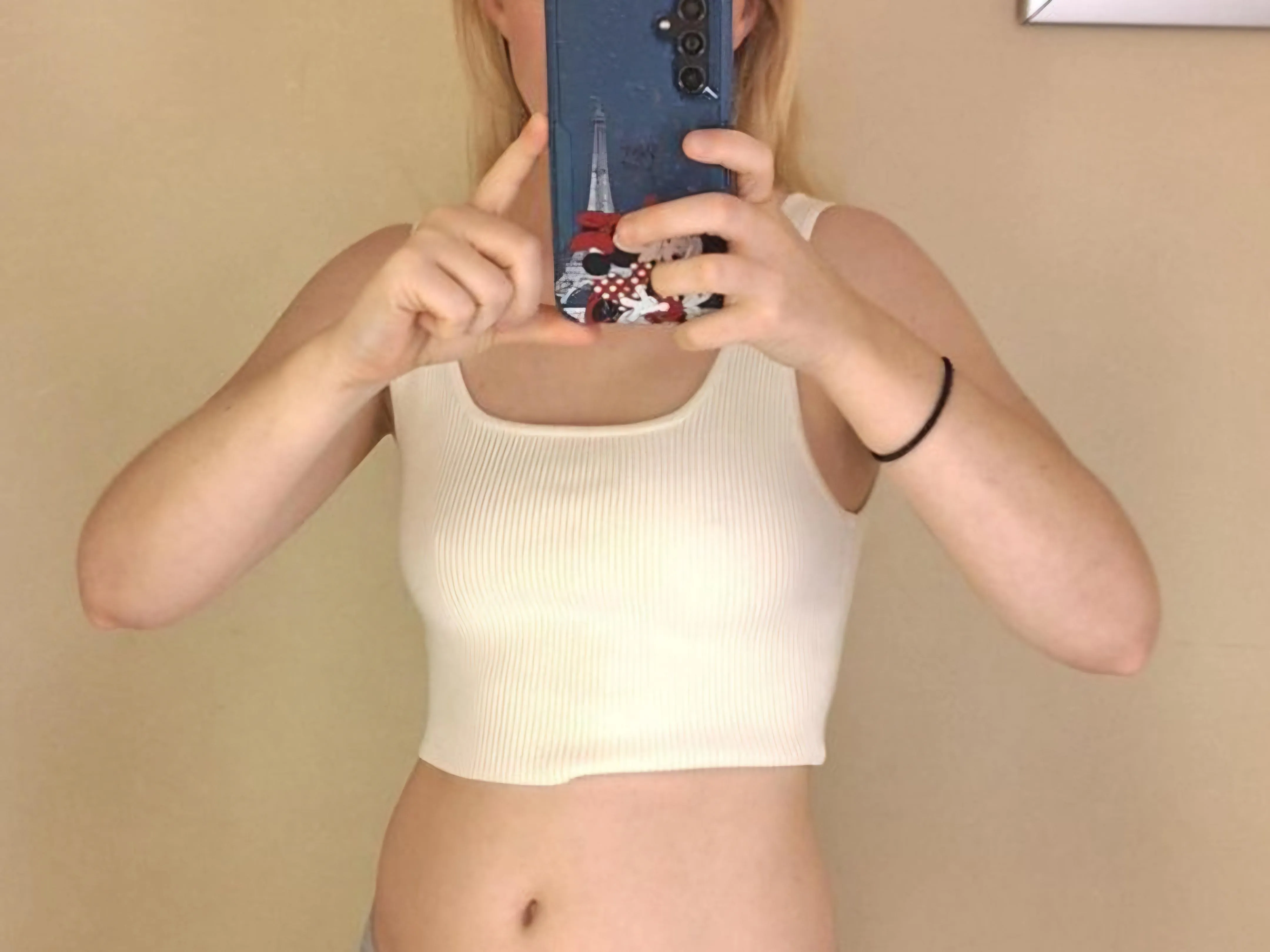 They are so perky you can barely tell I have no bra on by SweetSouthernBelle00