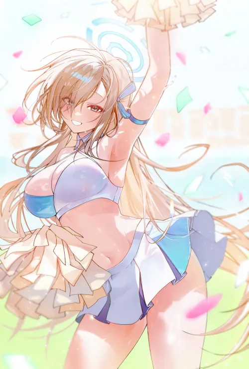 Thumbnail Cheerleader Asuna Blue Archive: A Review by Author CheetahSperm18 in the Animemidriff Category