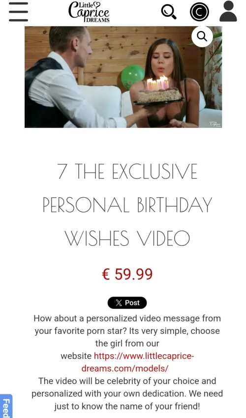 Thumbnail Personalized Birthday Surprise for a Fan: Discovering the Length and Content - Insights by padyirishman from LittleCaprice
