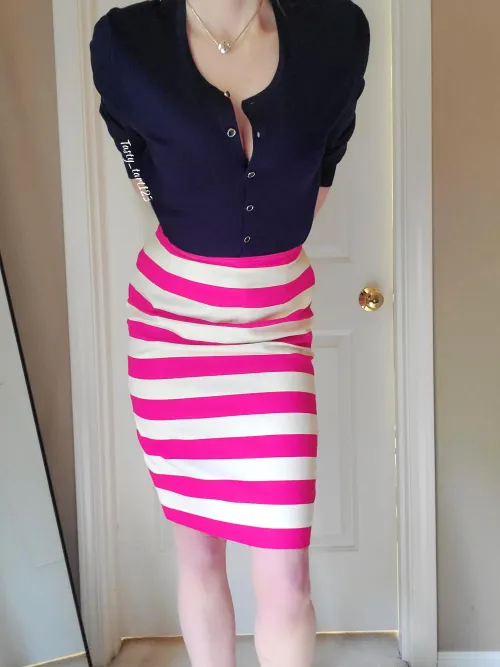 Thumbnail Styling Tips: Embrace the Chic with a Little Cardigan and a Tight Pencil Skirt | Tasty_Tart123