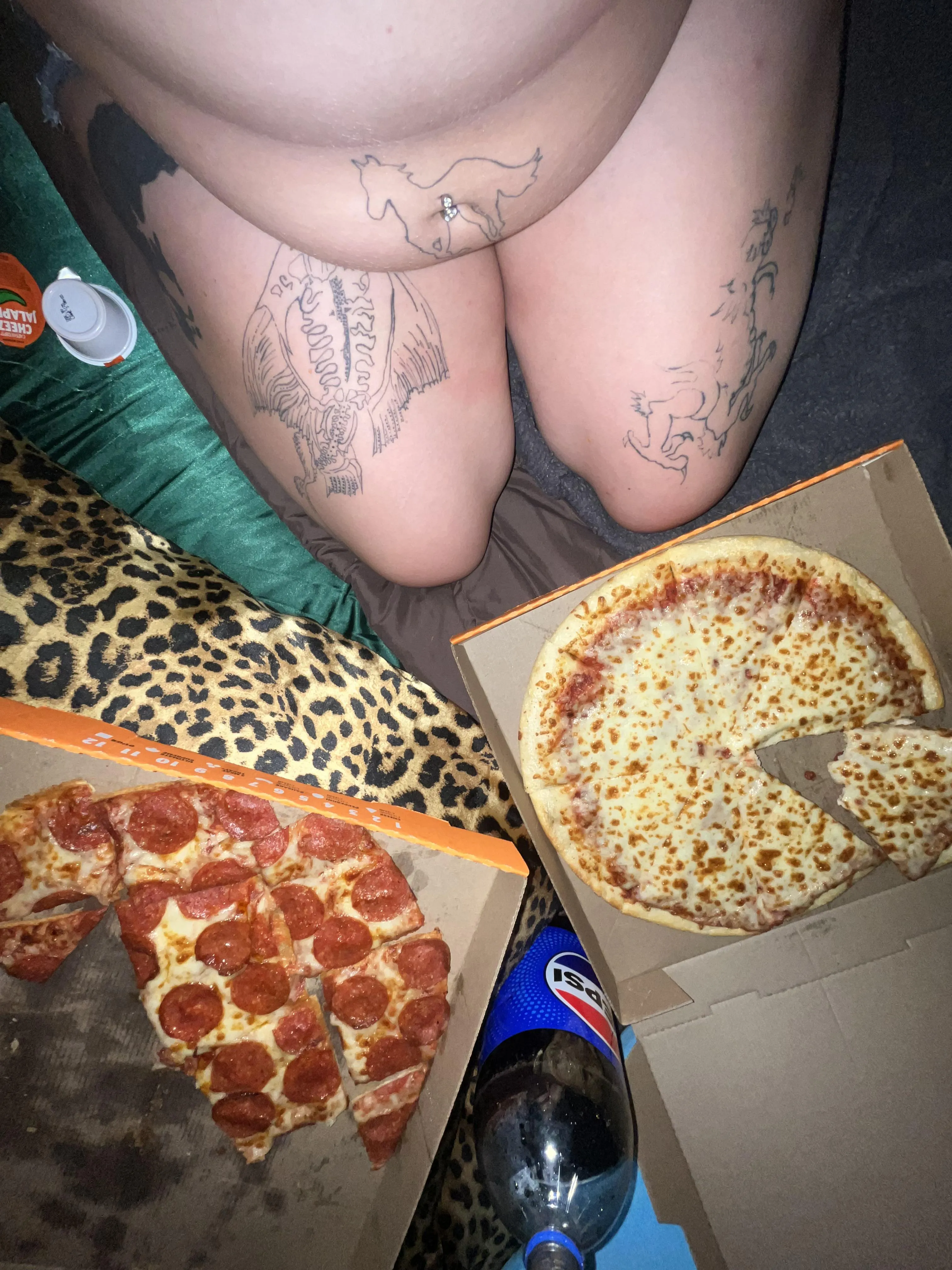 my tummys gonna be so big when im done  by Psychological-Pick52