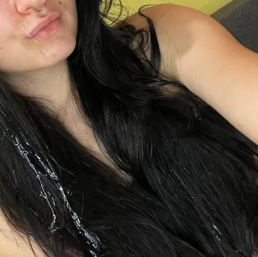 Thumbnail Exploring Intimacy: A Raven-Haired Enthusiast's Affection for Your Cum by _star_sky