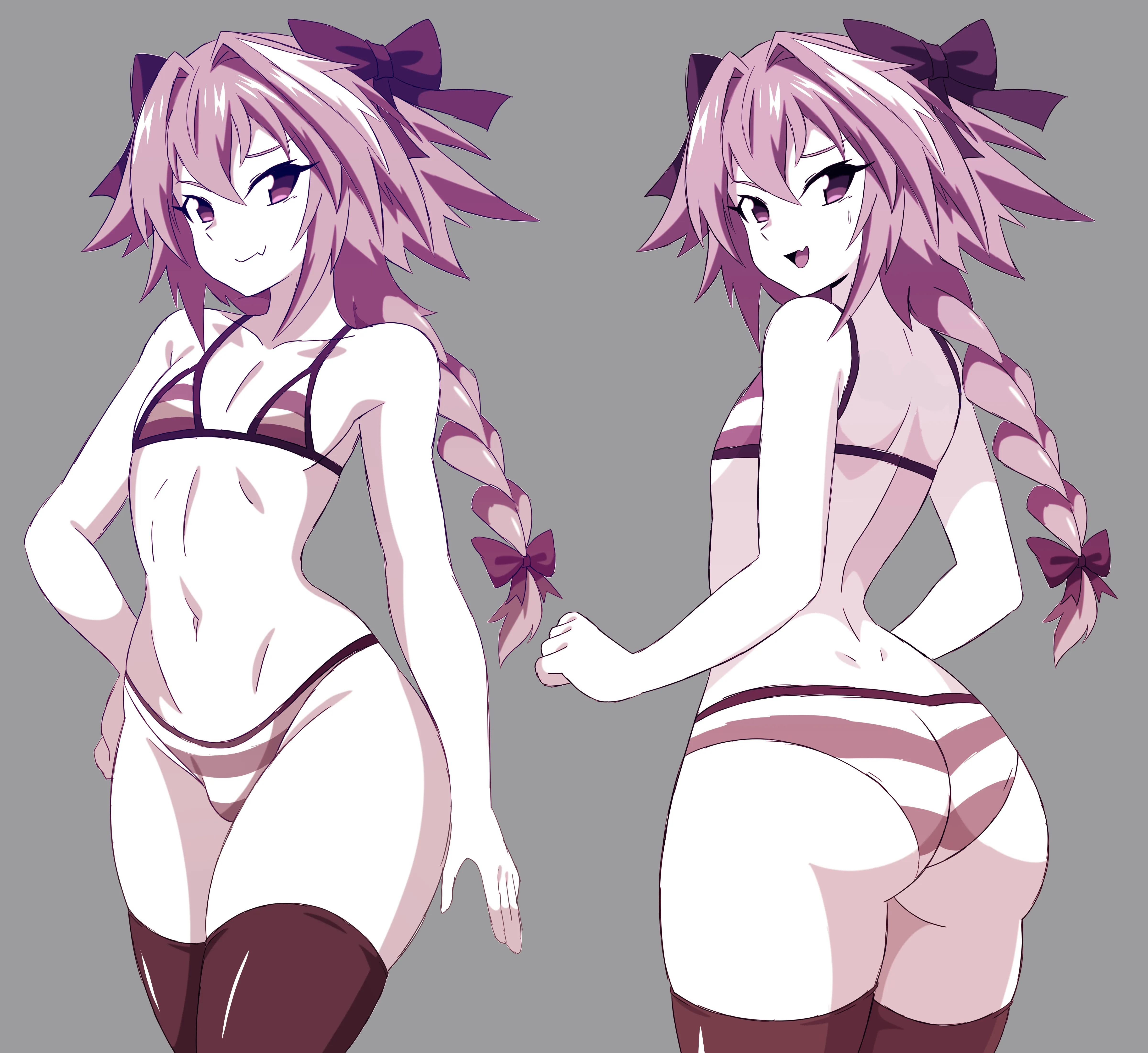 Astolfos butt and bulge by pedoro_pedoro