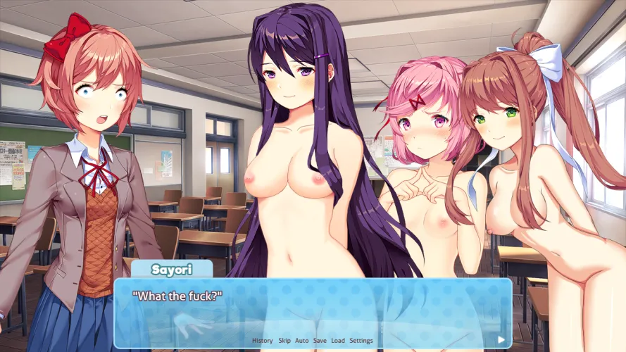 Thumbnail Sayori Forgets Day in DDLCRule34 Fanfiction by PsychoLocc