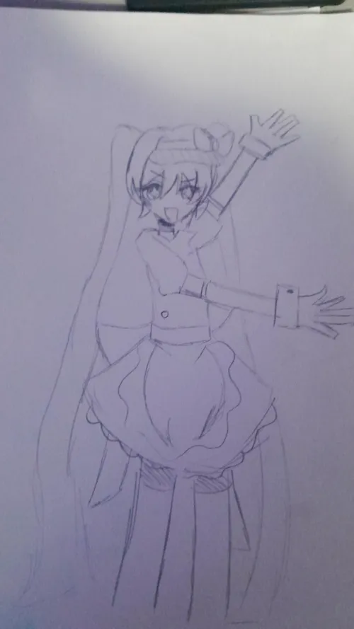 Thumbnail Miku by Error_Matthew: A Delightful Creation in the CuteTraps Category