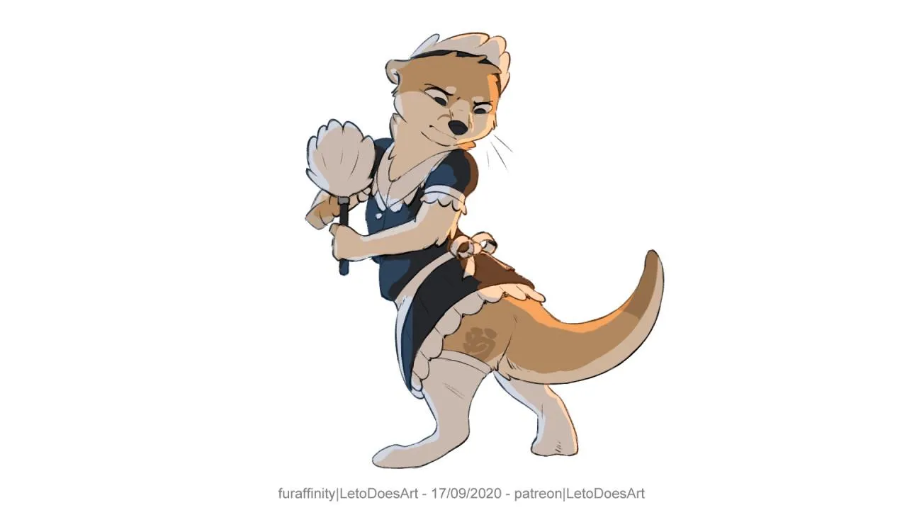 Maid Pebble by LetoDoesArt by Bonkers_Reee