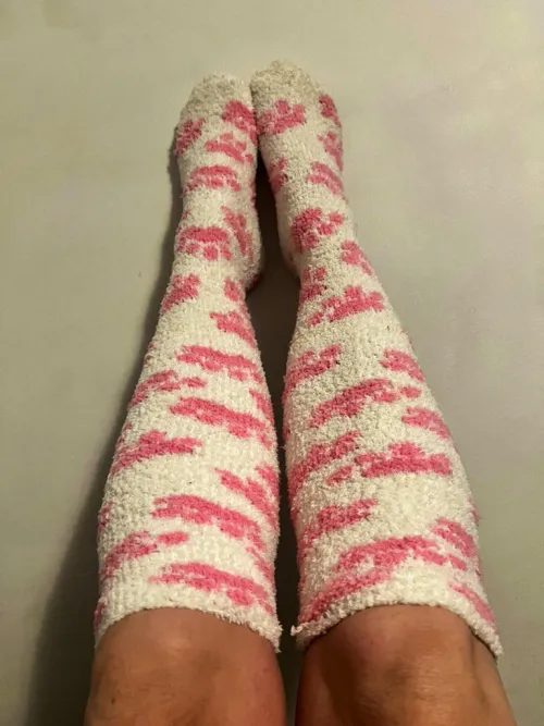 Thumbnail Cute Paw Print Stockings: Embrace Your Nerdy Side with Style by lavenderskye81 in GWNerdy Category