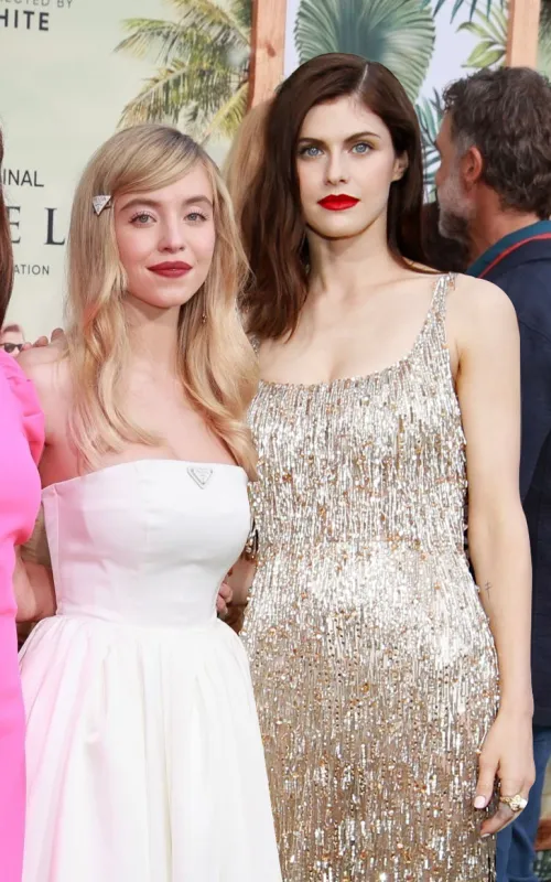Thumbnail Sizzling Snap: Sydney Sweeney and Alexandra Daddario's Stunning Duo Captured by Yeeeeeftb in gentlemanboners Category