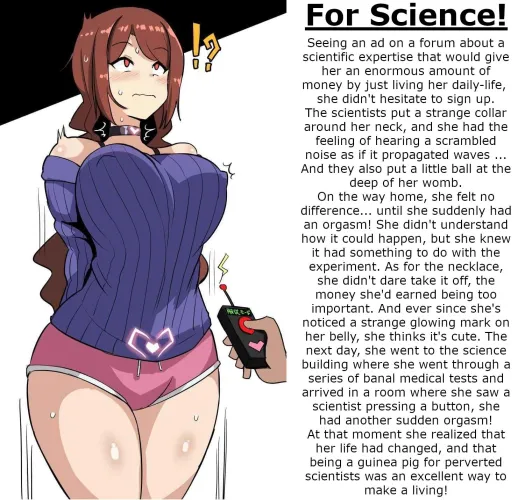 Thumbnail Exploring Boundaries: Science, Orgasms, and Collars in SciFi Art by rebake1453