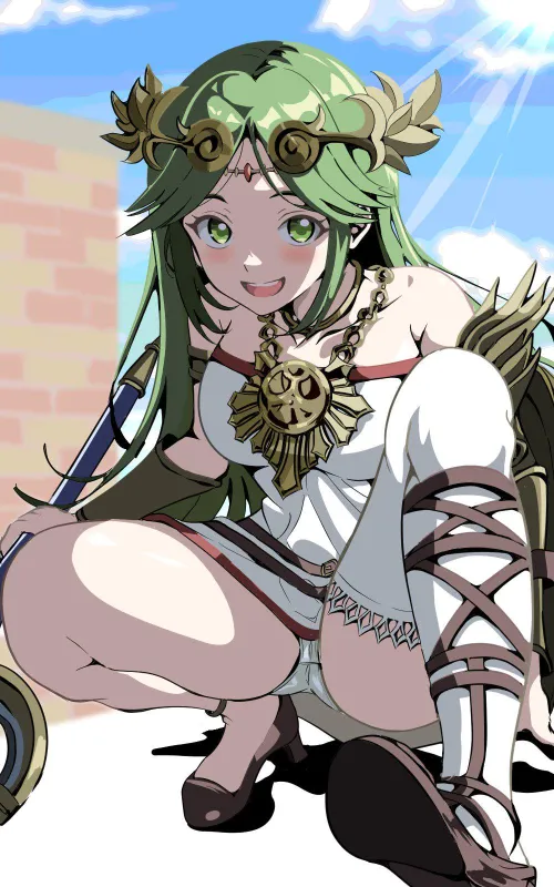 Thumbnail Palutena Stopping Down: A Thighdeology Perspective by LafterMastr