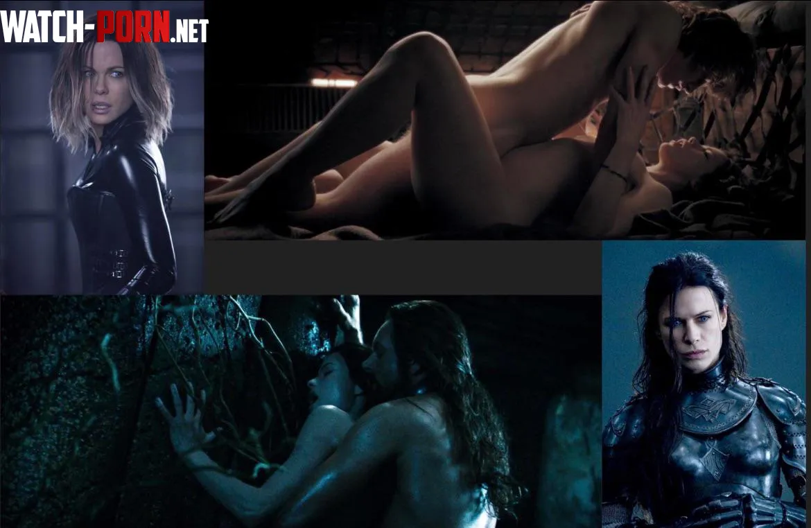 Kate Beckinsale and Rhona Mitra by LettuceBussy