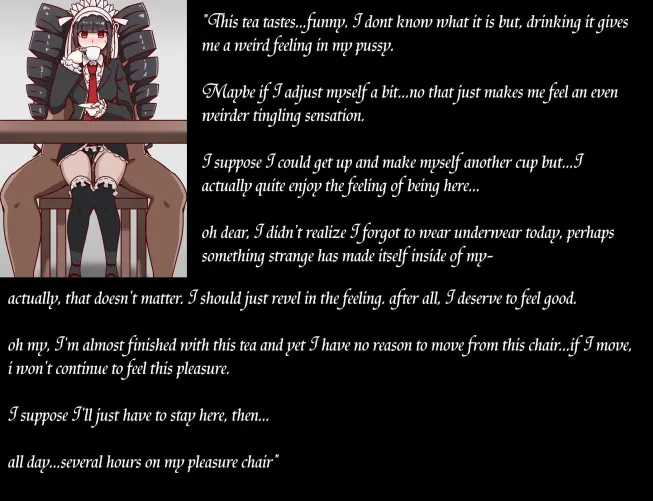 Thumbnail Danganronpa Celestia Ludenburg Enjoys a Seat in BDSM Style - Hetero Hentai Captions by NSFWilliam69