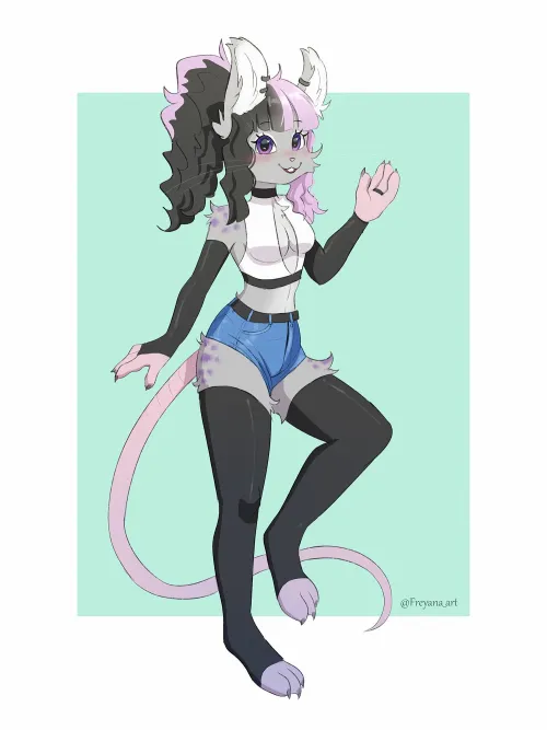 Thumbnail Furry Art Showcase: Mouse Characters by Freyana_Art