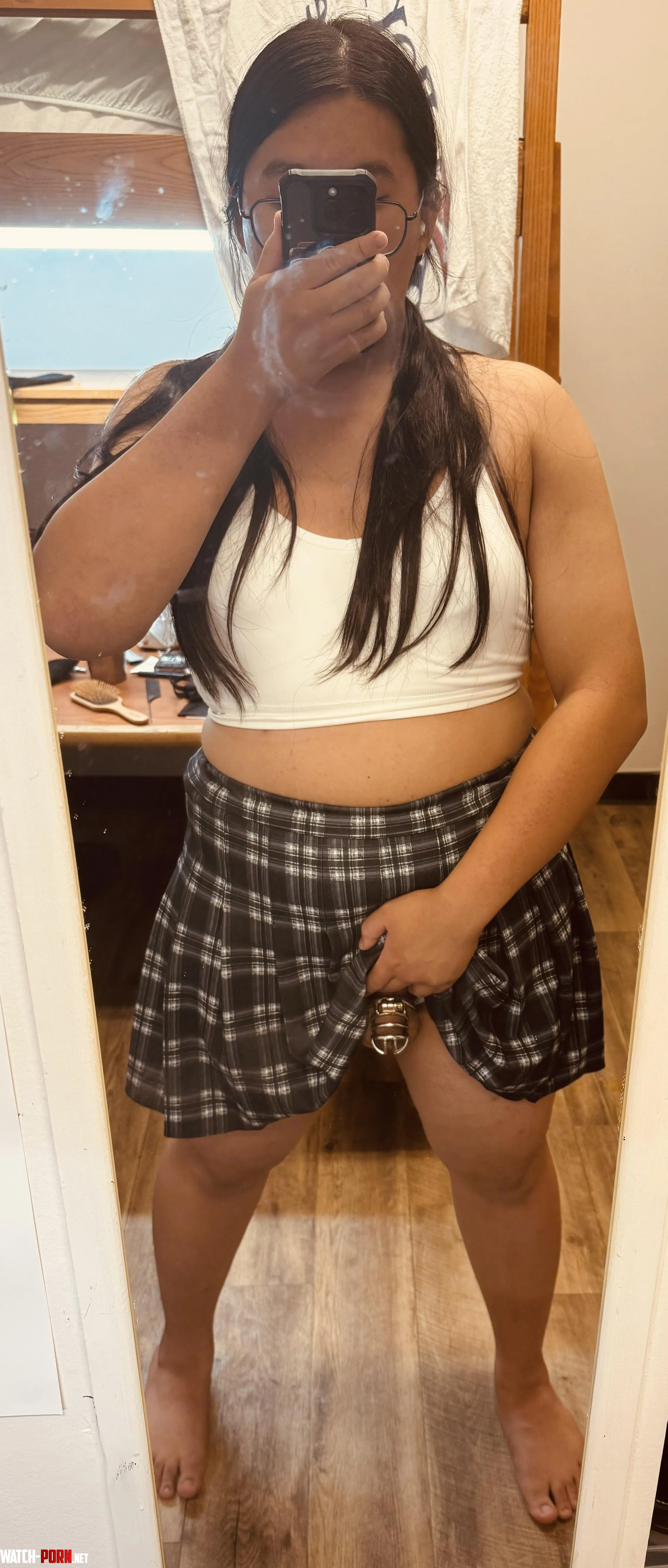 people say i look better like this a caged up slut what do you think by kinda_bad_artist