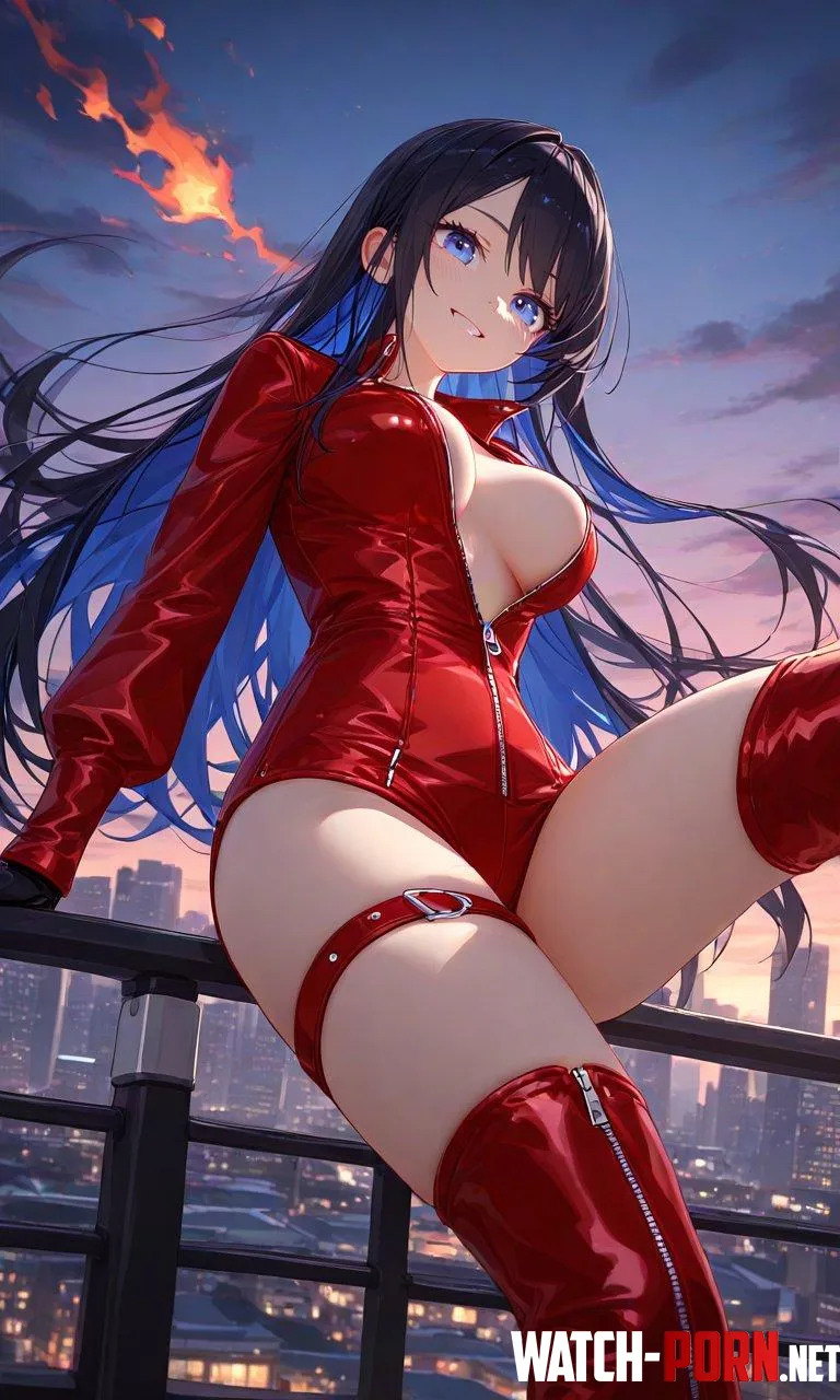 Unzipped Red  by CheetahSperm18