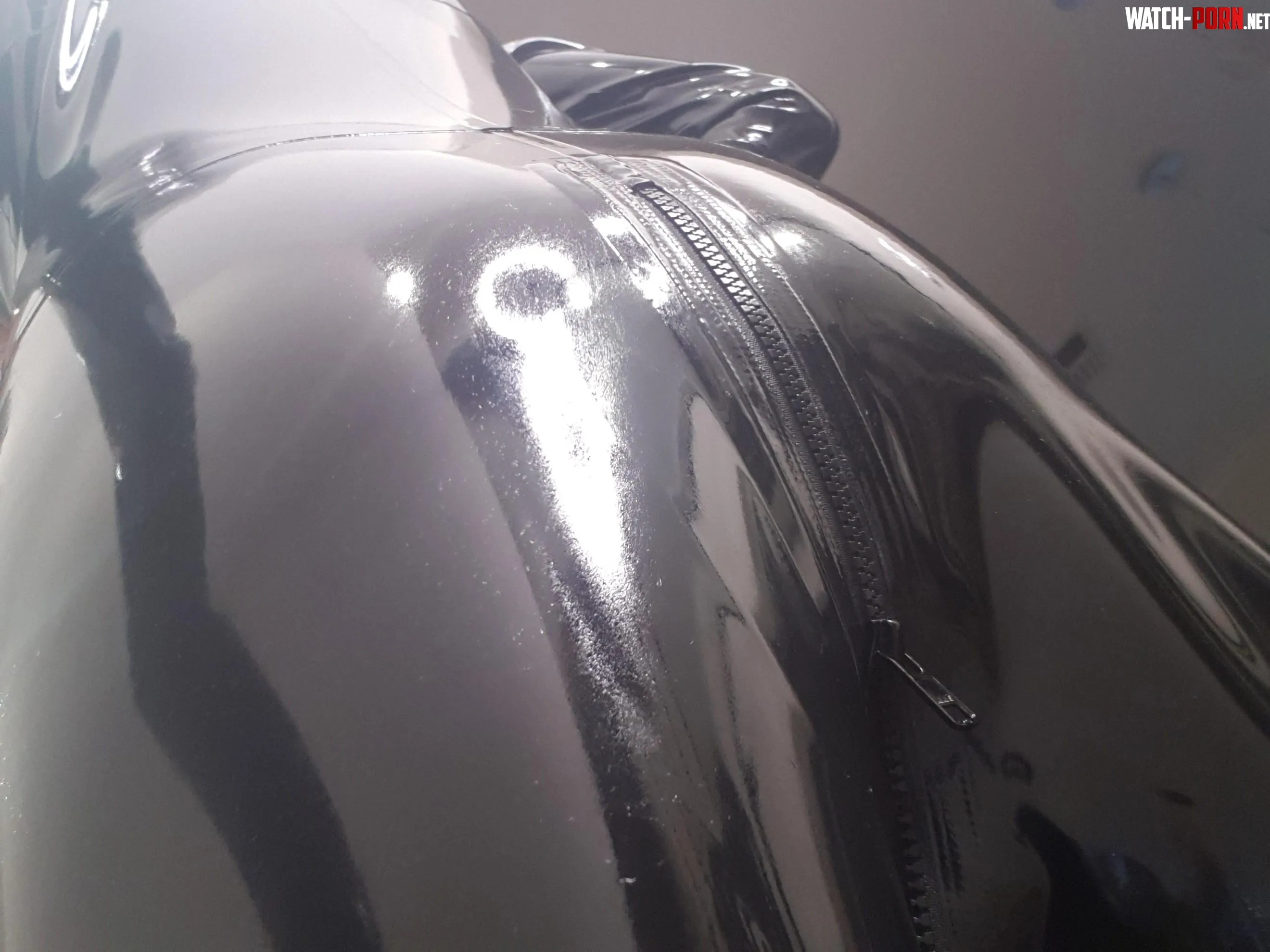 Shiny Latex Butt anyone by Latex_Felix