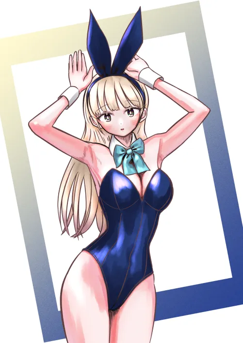 Thumbnail Gyaru Anna Yamada: Embracing The Sexy Bunny Girl Aesthetic by Csxc| Exploring Anime Bodysuits